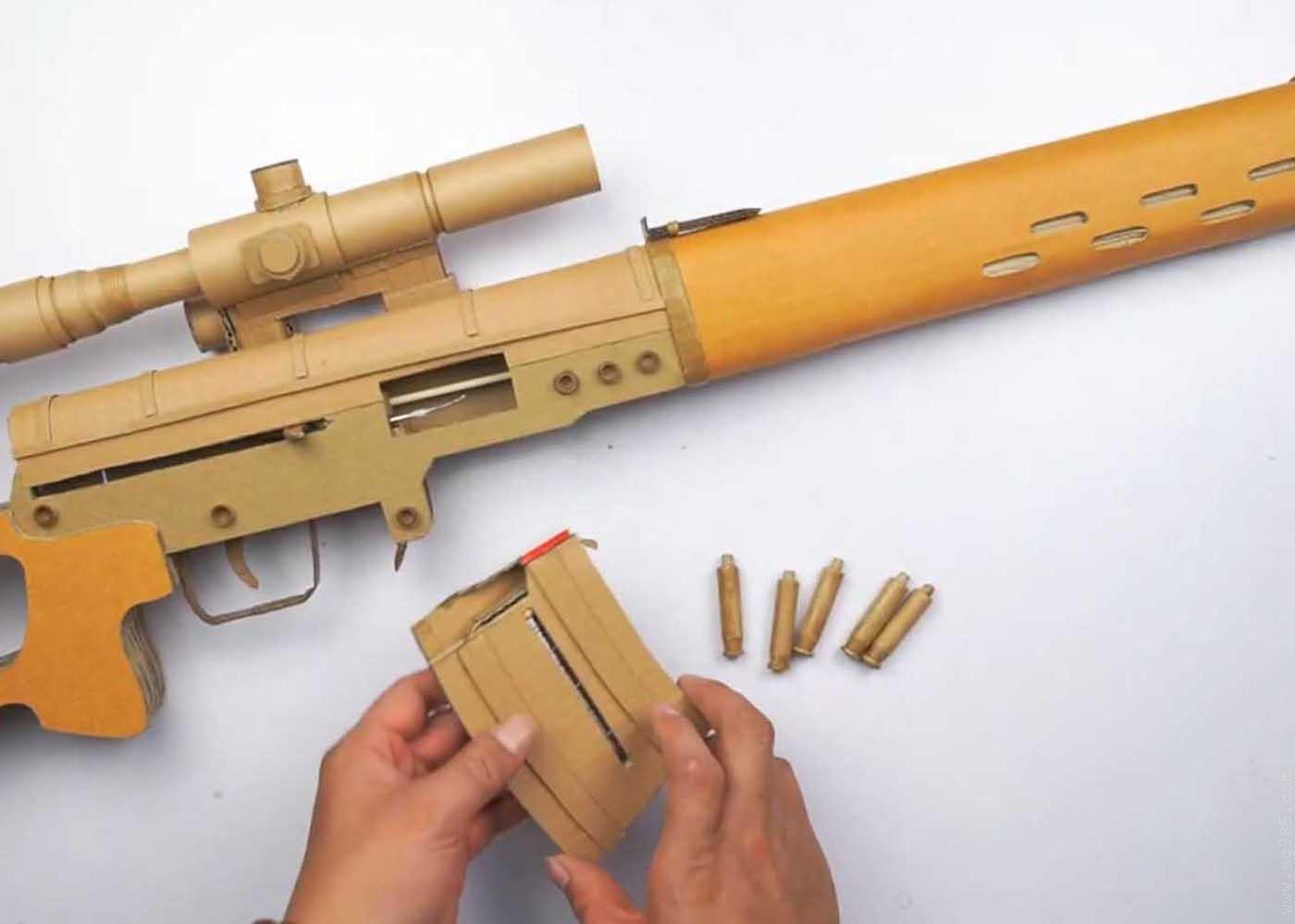 纸枪-M416突击步枪|手工艺|其他手工艺|hiroshi6058_原创作品-站酷ZCOOL